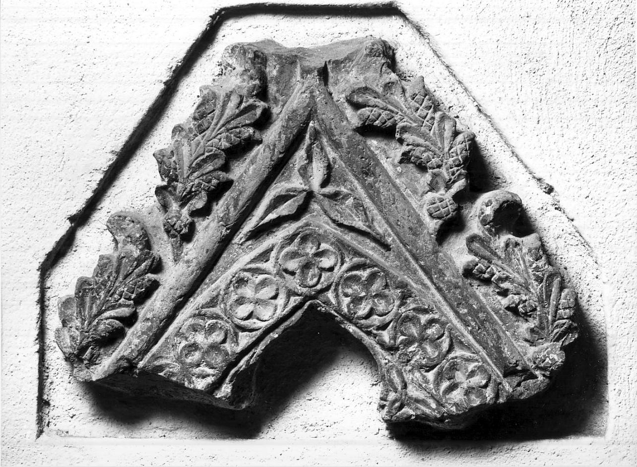 edicoletta, frammento - ambito italiano (seconda metà sec. XIV)