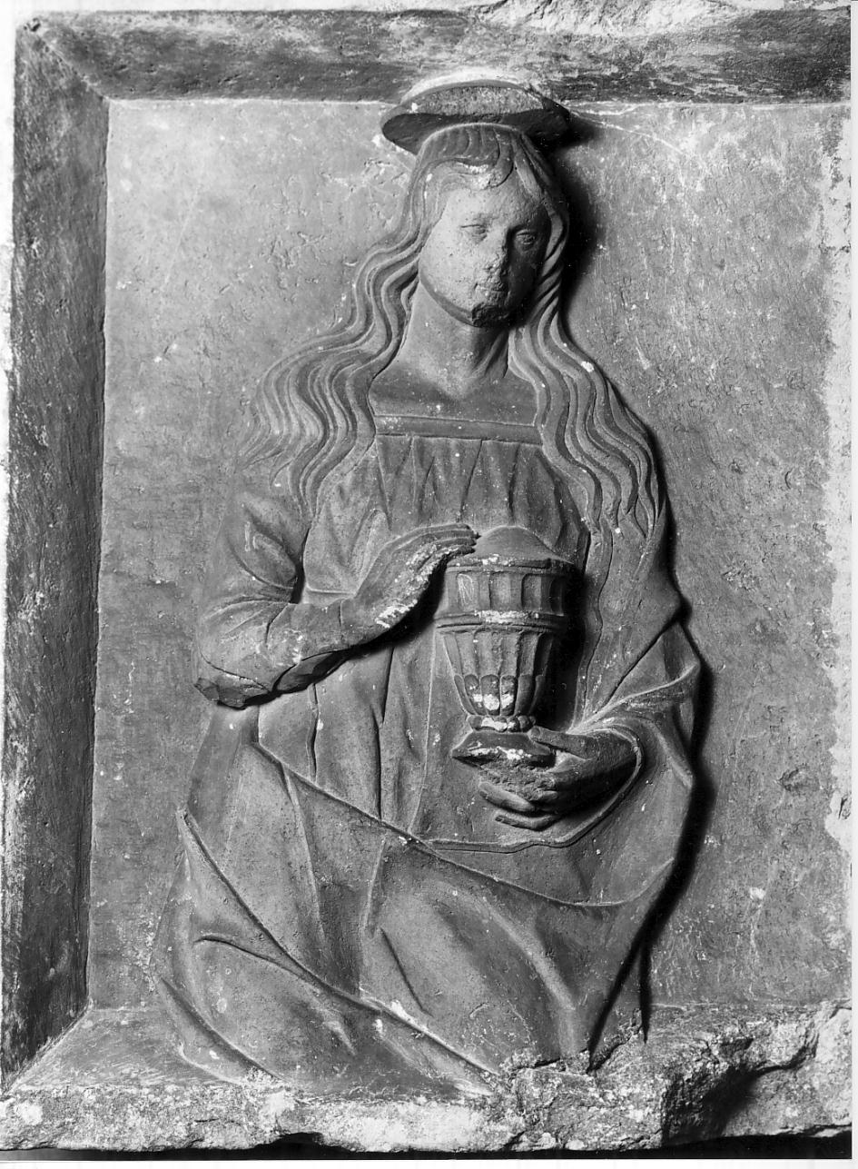 Maddalena (rilievo, opera isolata) - ambito italiano (seconda metà sec. XV)