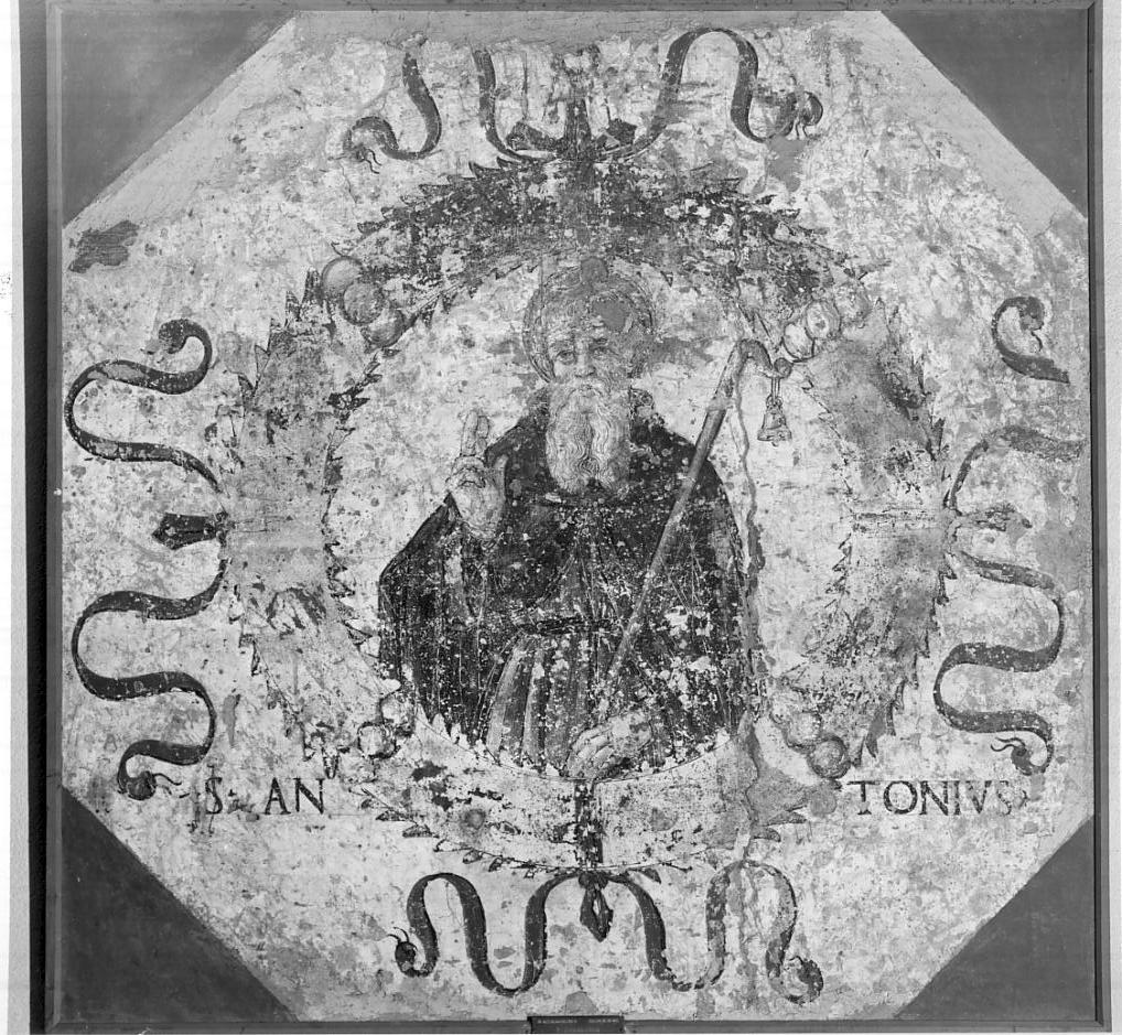 Sant'Antonio Abate (dipinto, opera isolata) - ambito italiano (sec. XV)