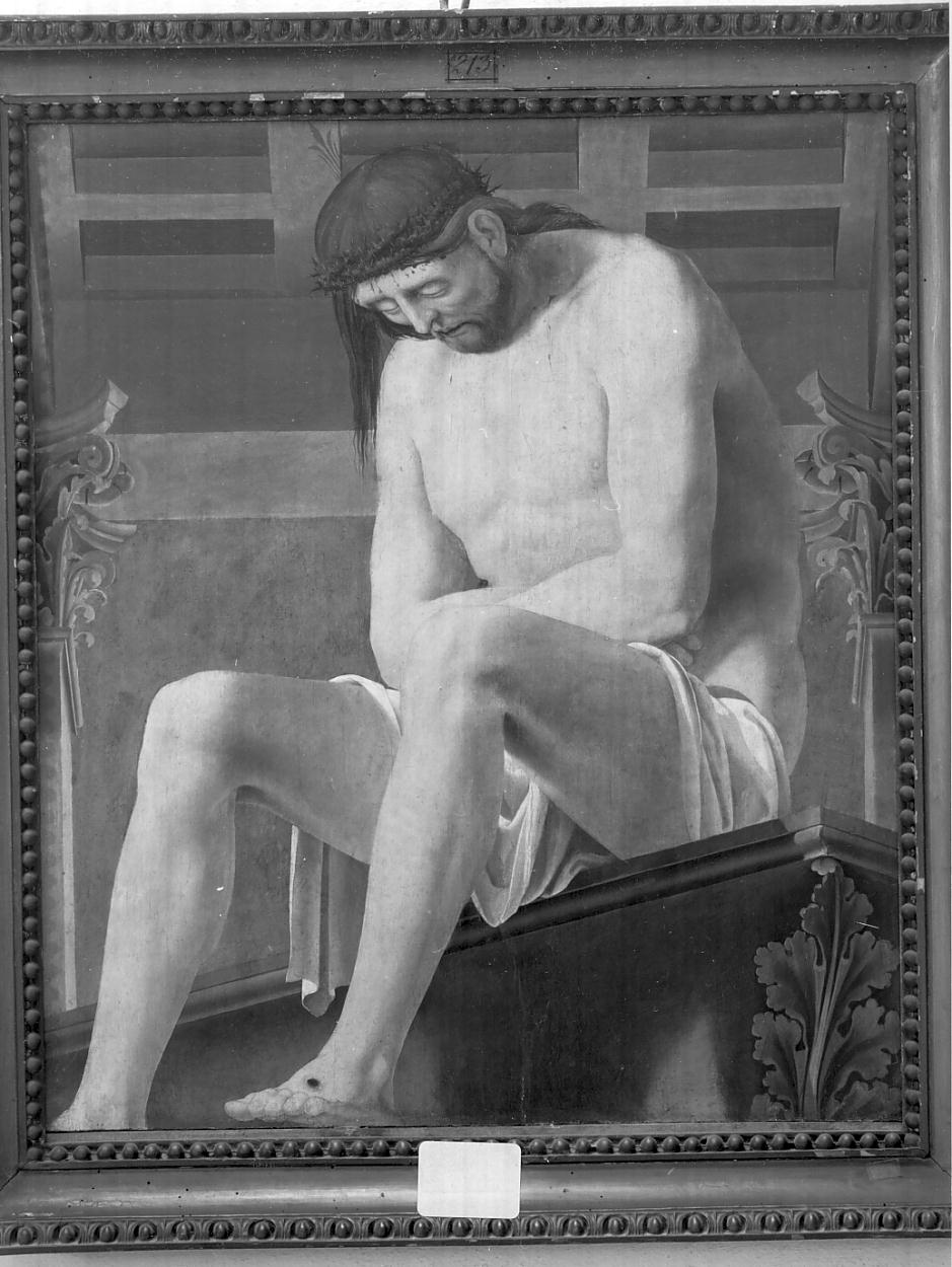 Cristo Uomo dei dolori (dipinto, opera isolata) di Fernàndez Pedro (primo quarto sec. XVI)