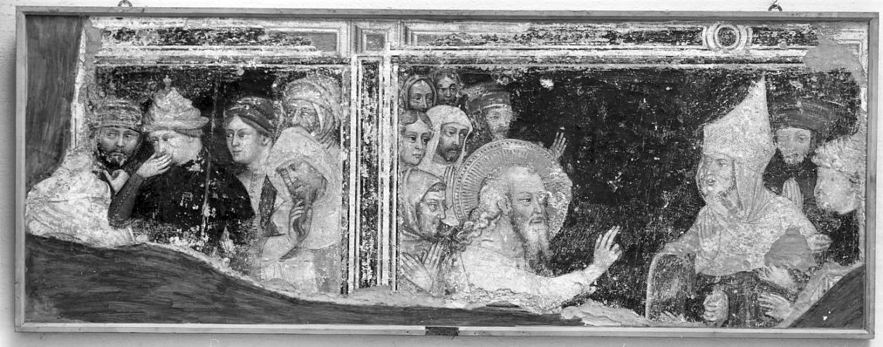 episodi della vita di un santo (dipinto, opera isolata) di Ferrari Antonino de (prima metà sec. XV)