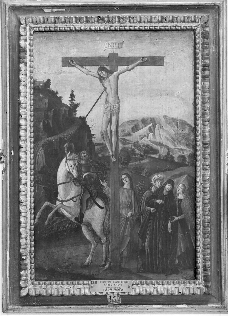 crocifissione (dipinto, opera isolata) di Bianchi Ferrari Francesco (sec. XVI)