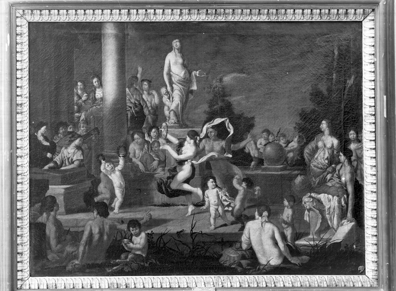 scena mitologica (dipinto, opera isolata) di Carpioni Giulio (sec. XVII)