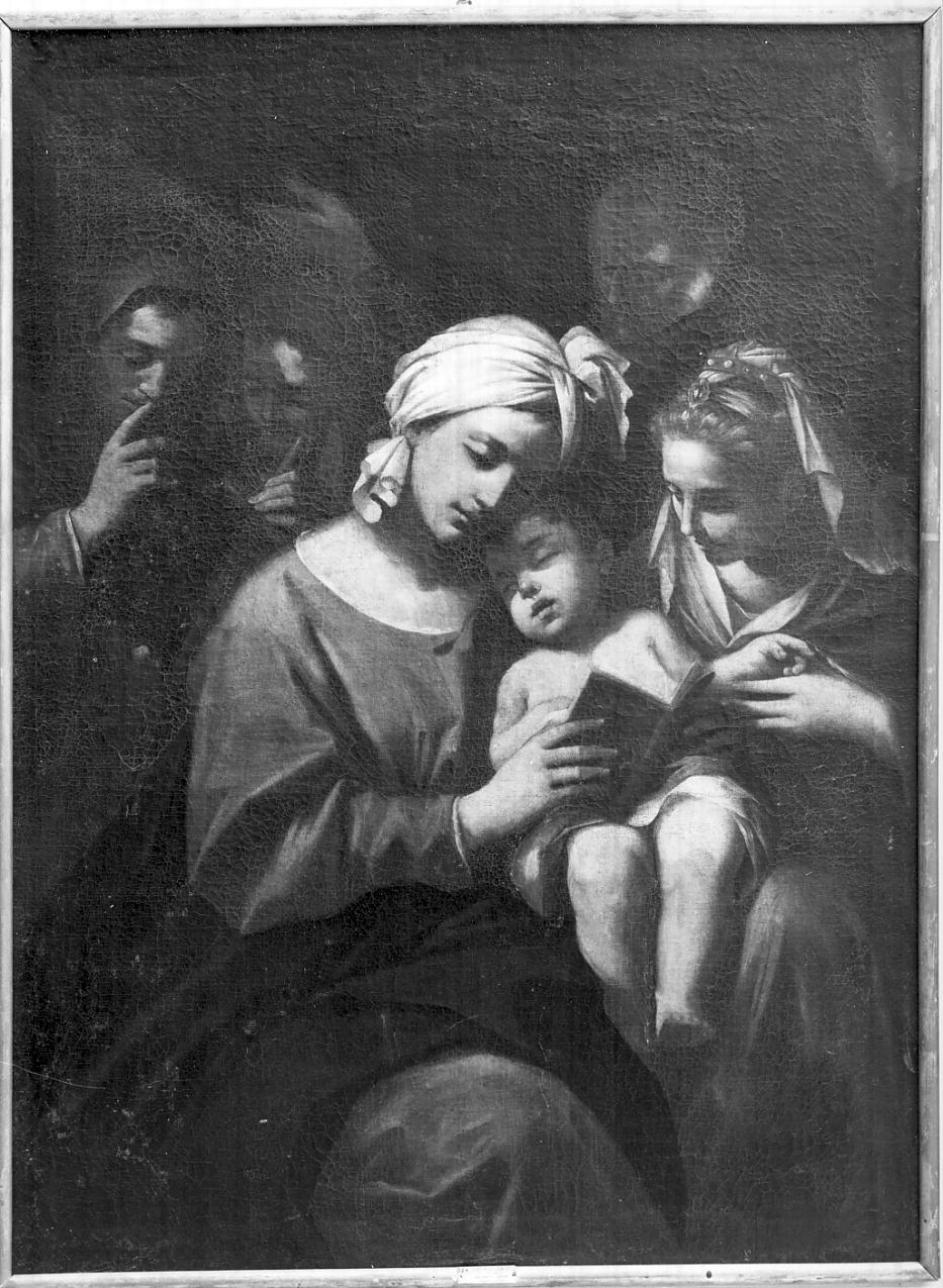 Madonna con Bambino e Santi (dipinto, opera isolata) - ambito italiano (fine sec. XVII)