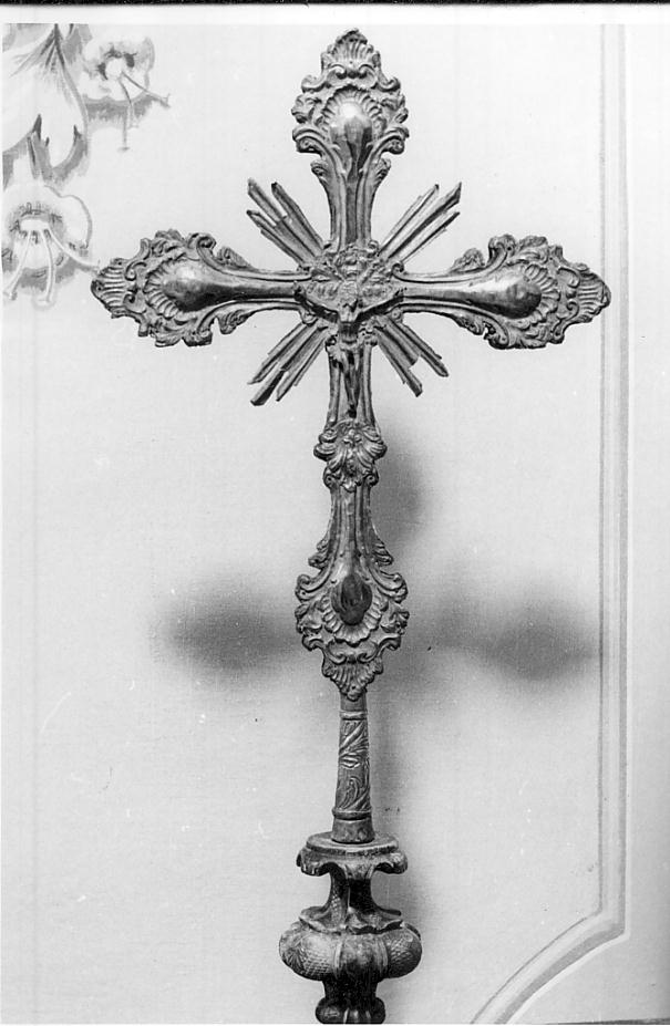 croce, opera isolata - ambito bresciano (sec. XVIII)