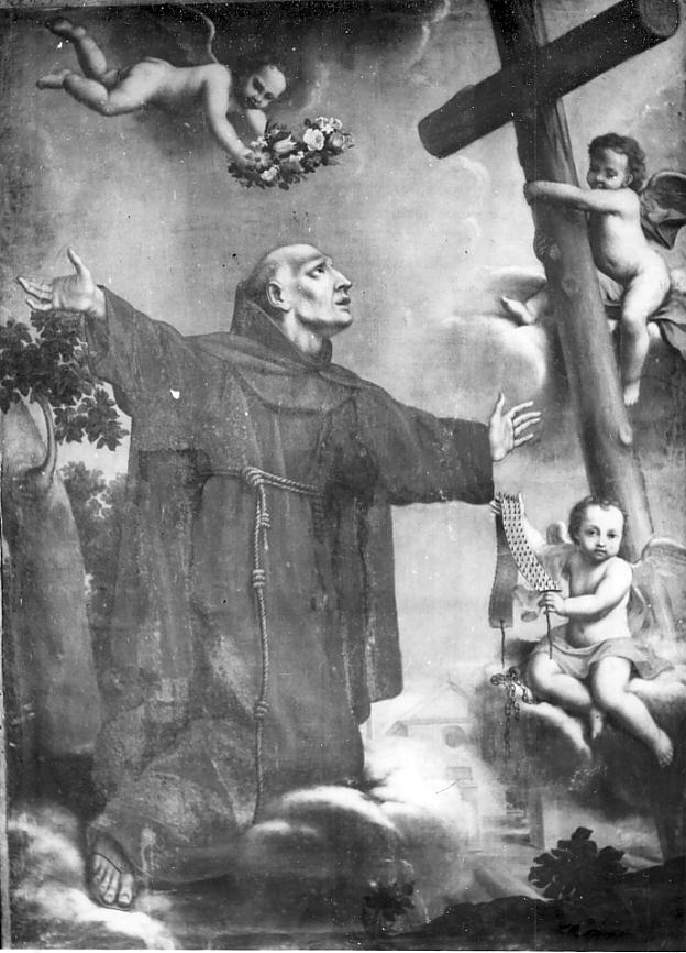 Santo monaco (dipinto, opera isolata) - ambito veneto (prima metà sec. XVIII)