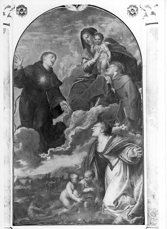 San Nicola da Tolentino (dipinto, opera isolata) di Liberi Pietro detto Libertino (sec. XVII)