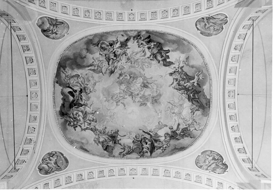 assunzione della Madonna (dipinto, opera isolata) di Scotti Giosué (attribuito) (sec. XVIII)