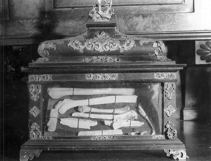 urna - a sarcofago, opera isolata - ambito bresciano (sec. XVII)