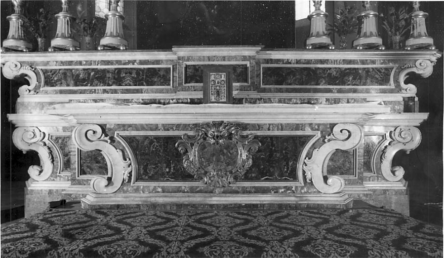 altare maggiore, opera isolata - ambito italiano (sec. XVIII)
