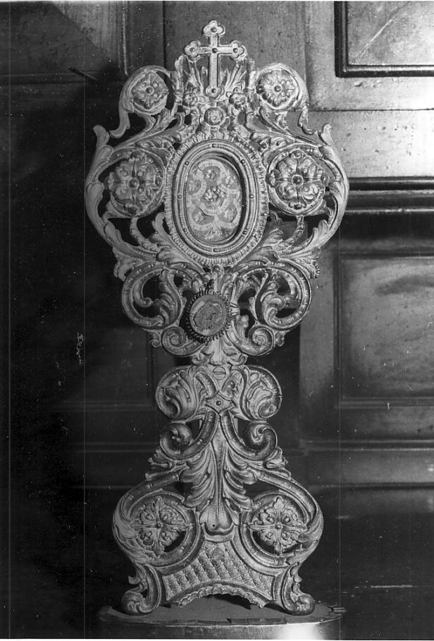 reliquiario, opera isolata - ambito italiano (seconda metà sec. XIX)