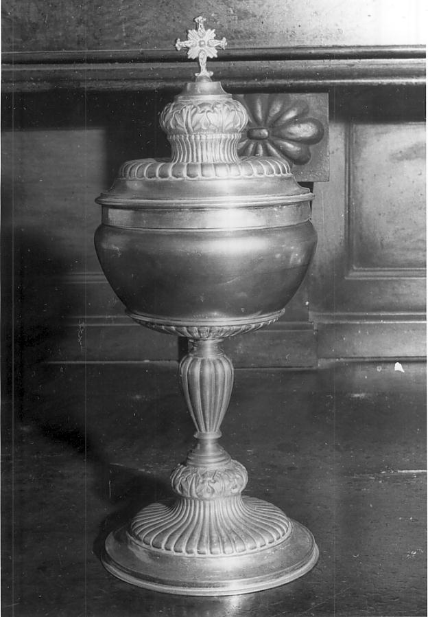 pisside, opera isolata - ambito bresciano (seconda metà sec. XIX)