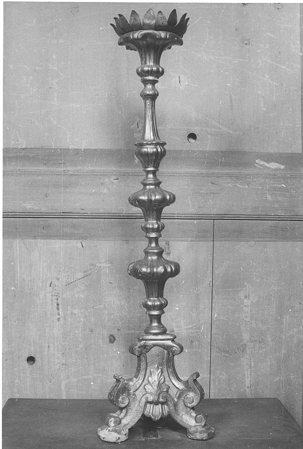 candeliere, serie - ambito bresciano (sec. XVII)