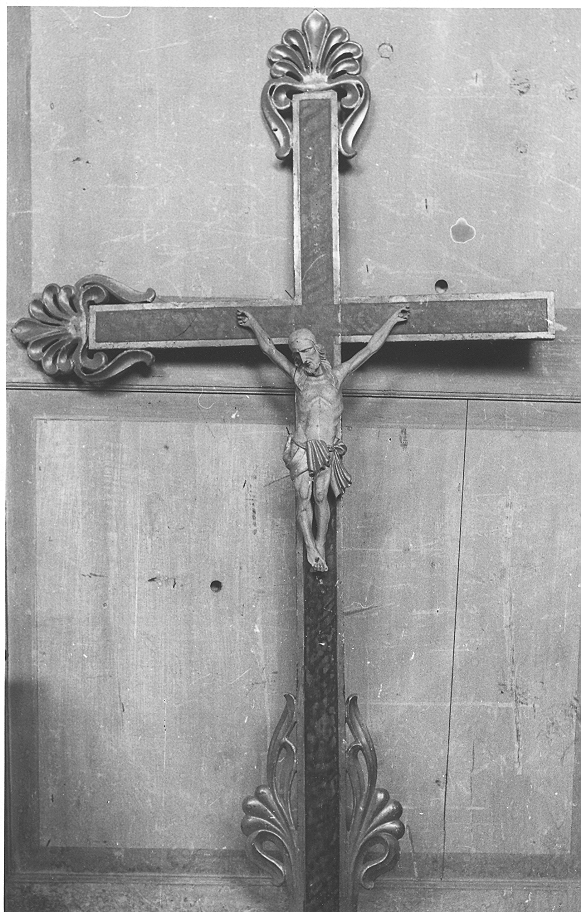 crocifisso, opera isolata - ambito italiano (seconda metà sec. XVIII)