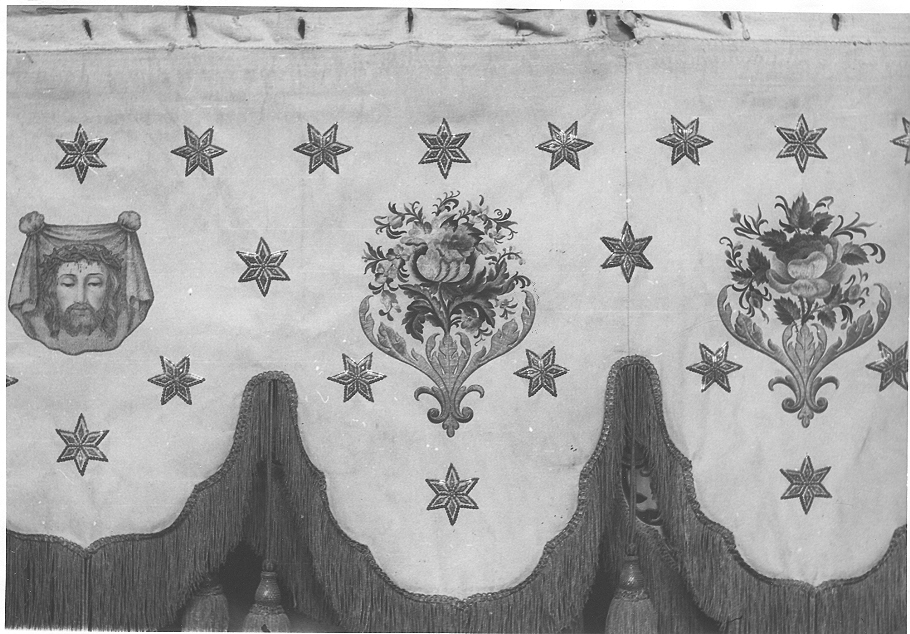 baldacchino processionale, opera isolata di Martini Giuseppe (sec. XIX)