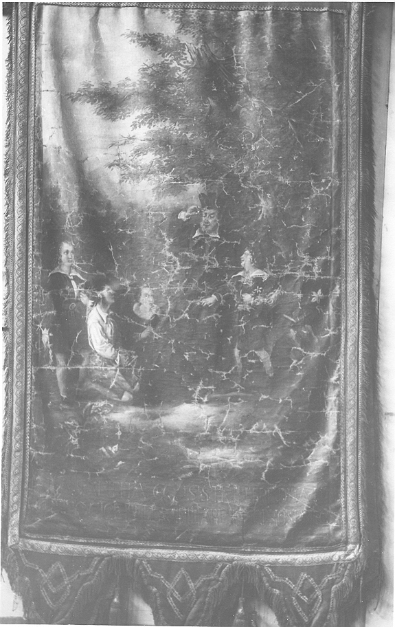 San Filippo (stendardo processionale, opera isolata) - ambito italiano (sec. XIX)