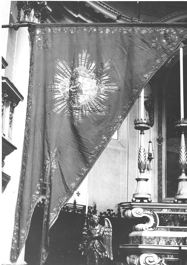 SS. Sacramento (stendardo processionale, opera isolata) - ambito italiano (prima metà sec. XIX)