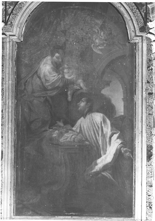 San Luigi Gonzaga (dipinto, opera isolata) - ambito italiano (sec. XVIII)