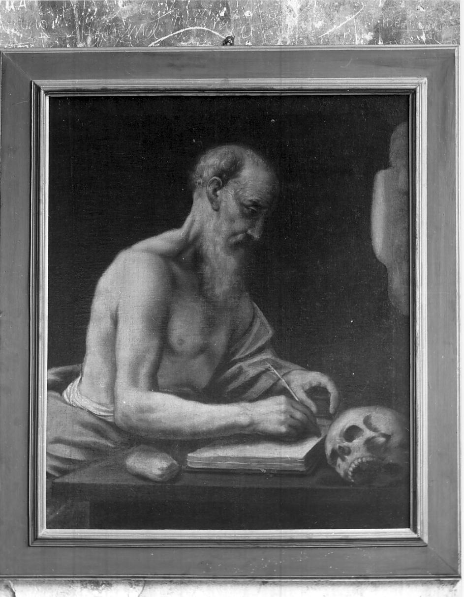 San Girolamo (dipinto, opera isolata) - ambito italiano (sec. XVII)