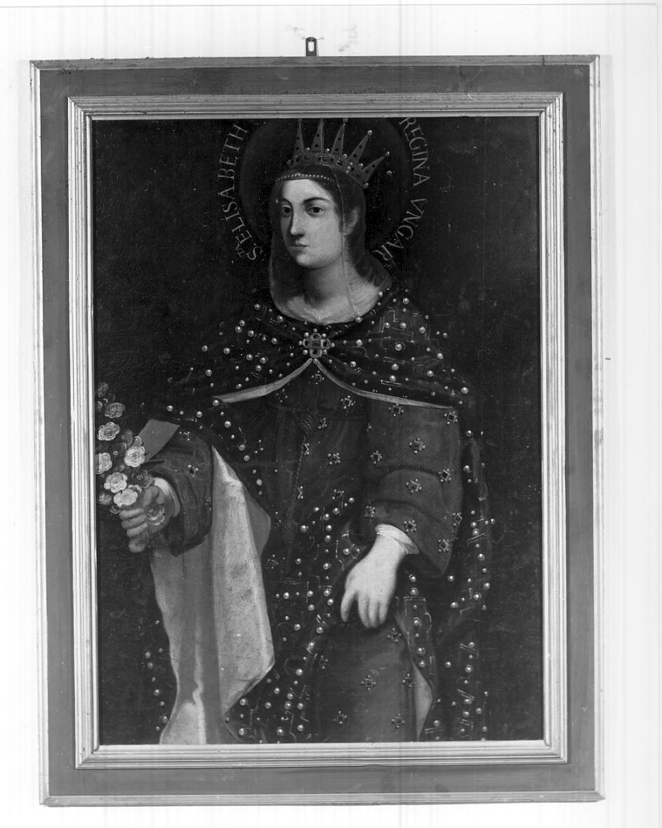 Santa Elisabetta regina d'Ungheria (dipinto, opera isolata) di Borbone Jacopo da Novellara (sec. XVII)