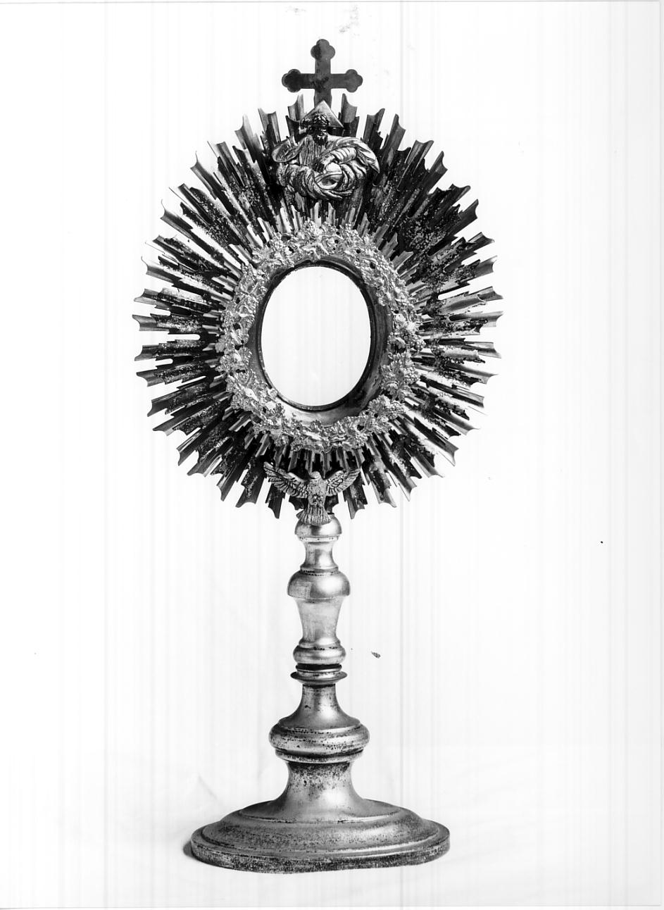 ostensorio, opera isolata - ambito mantovano (sec. XIX)