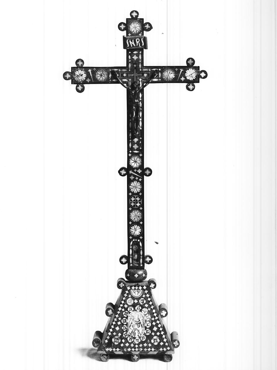 crocifisso, opera isolata - ambito italiano (sec. XVIII)