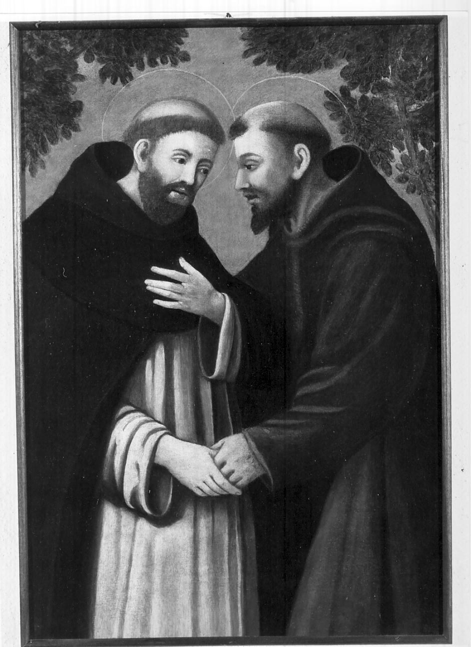 San Domenico e San Francesco (dipinto, opera isolata) - ambito italiano (sec. XVIII)