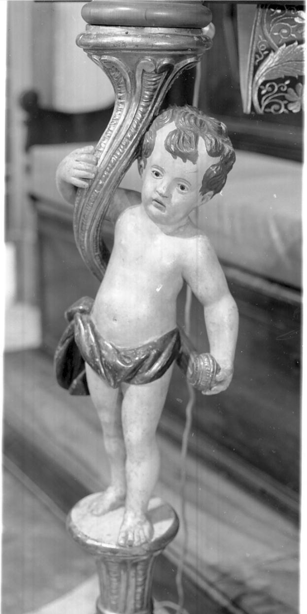 candelabro, opera isolata - ambito italiano (prima metà sec. XIX)