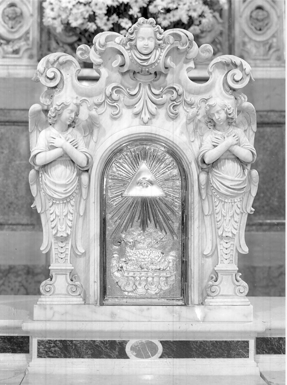 tabernacolo, elemento d'insieme - ambito italiano (prima metà sec. XIX)