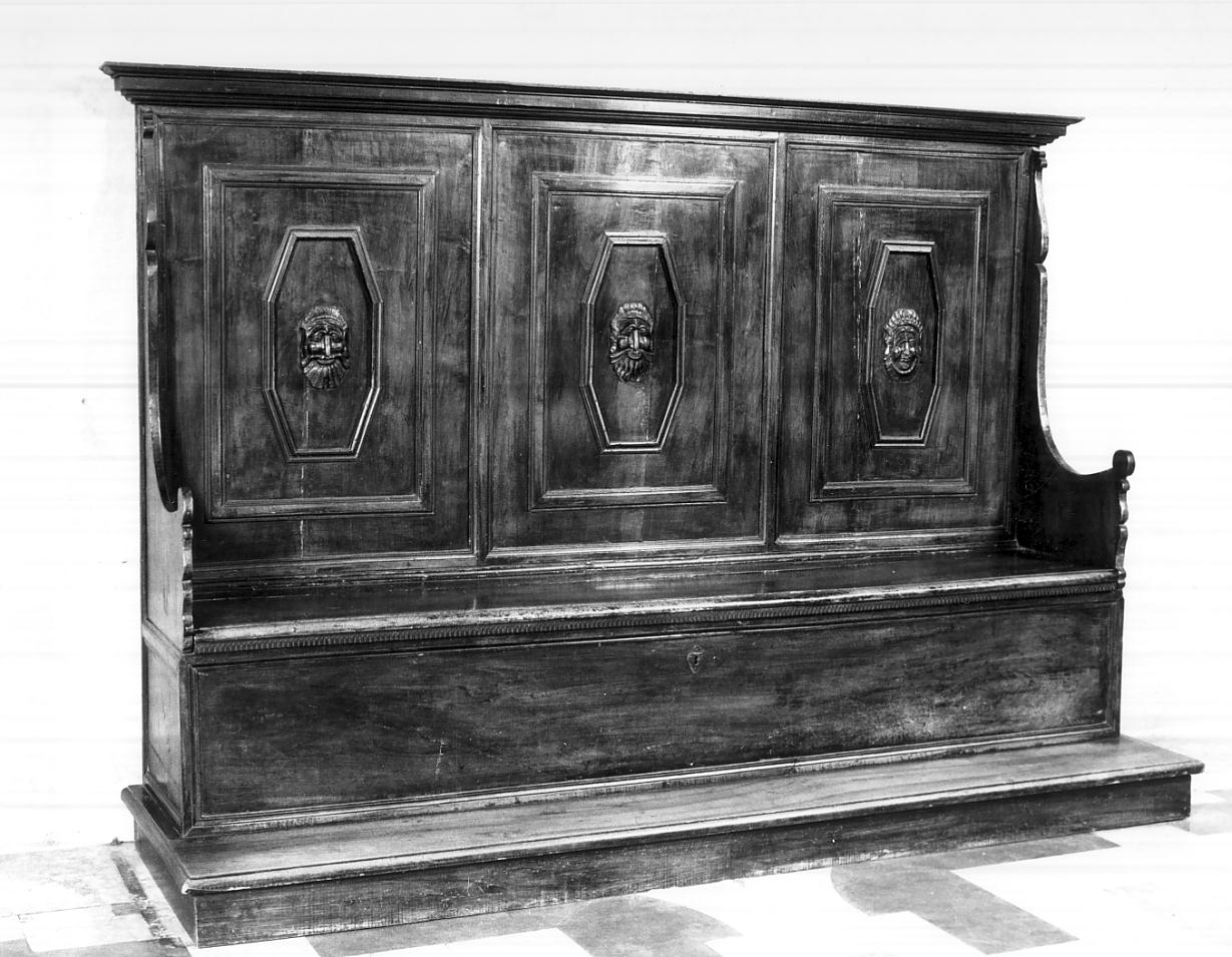 panca, opera isolata - ambito italiano (sec. XVIII)