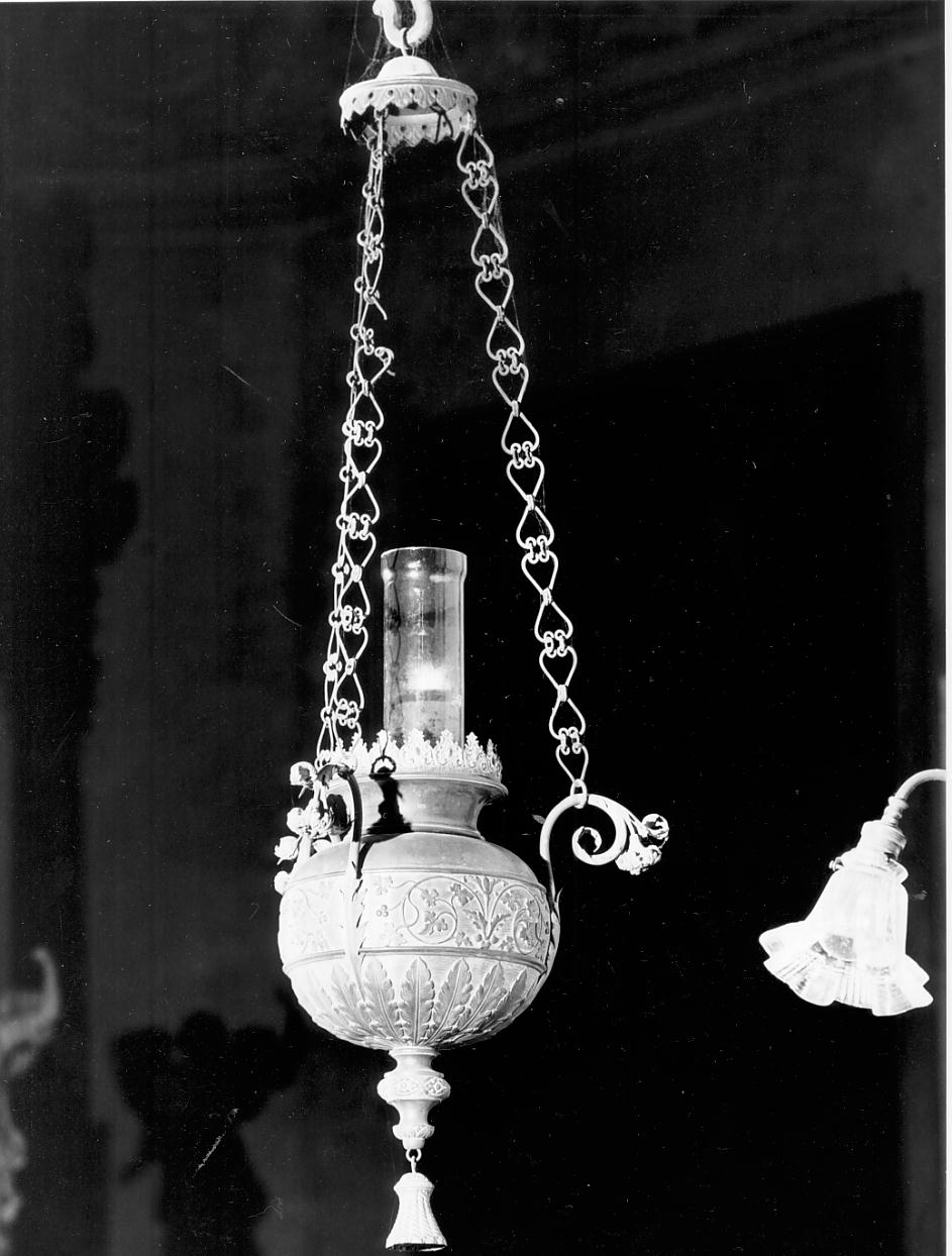 lampada, coppia - ambito italiano (sec. XIX)