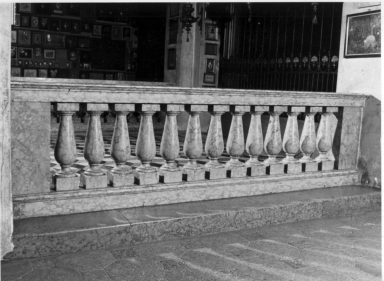 balaustrata, opera isolata - ambito italiano (sec. XIX)