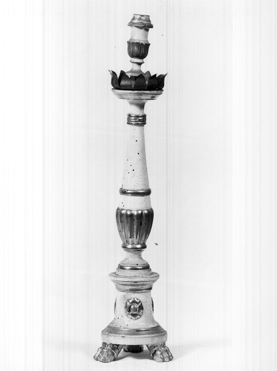 candeliere, coppia - ambito mantovano (prima metà sec. XIX)