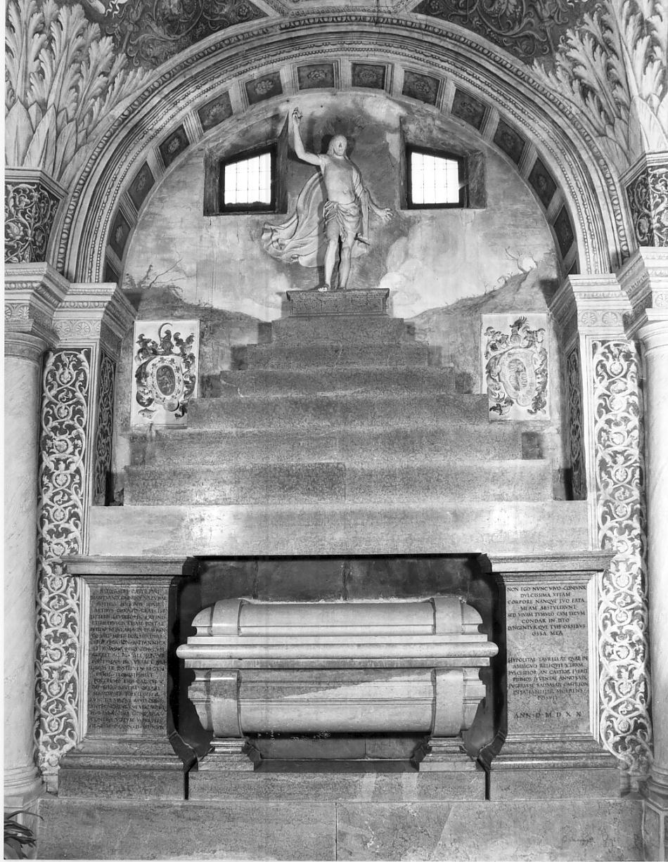monumento funebre, opera isolata di Pippi Giulio detto Giulio Romano (attribuito) (prima metà sec. XVI)