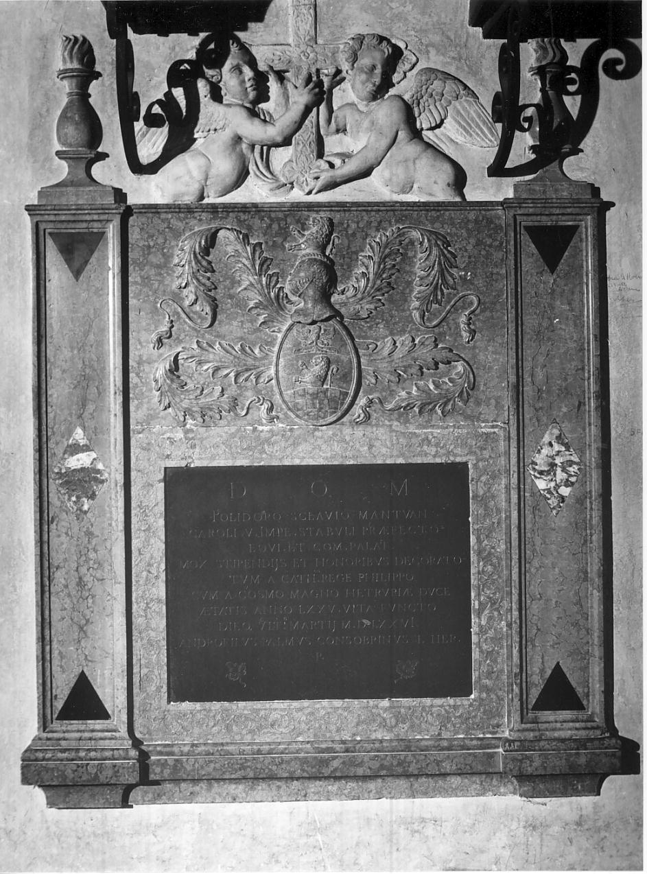 monumento funebre, opera isolata - ambito italiano (sec. XVI)