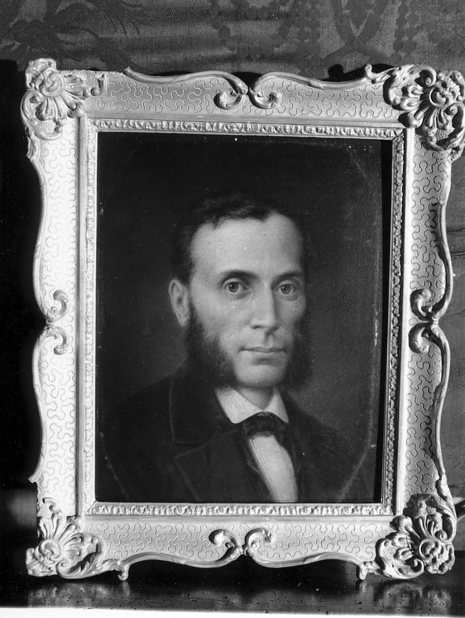 Politeo Giorgio, ritratto d'uomo (dipinto, opera isolata) - ambito veneto (terzo quarto sec. XIX)