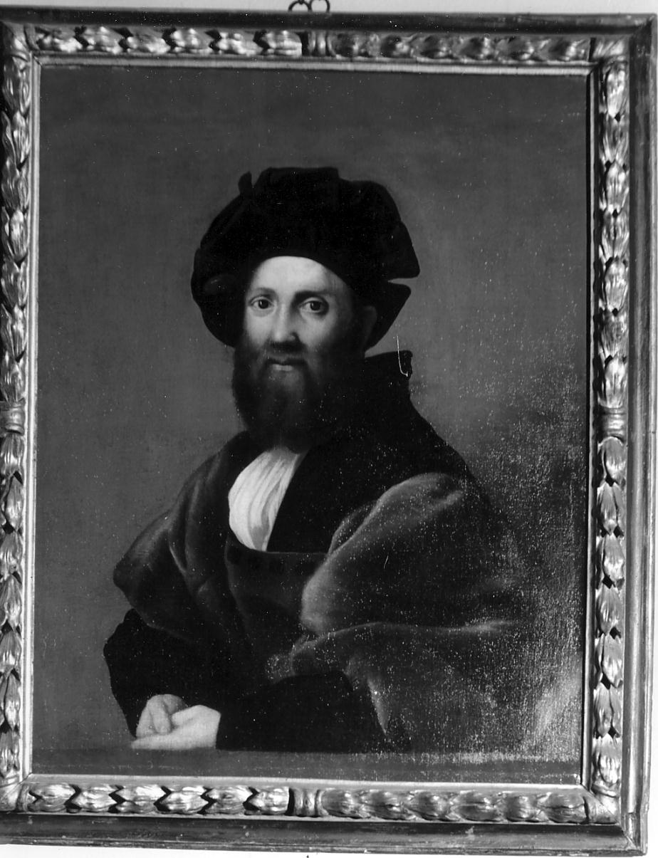Baldassare Castiglione, ritratto d'uomo (dipinto, opera isolata) - ambito romano (prima metà sec. XVI)