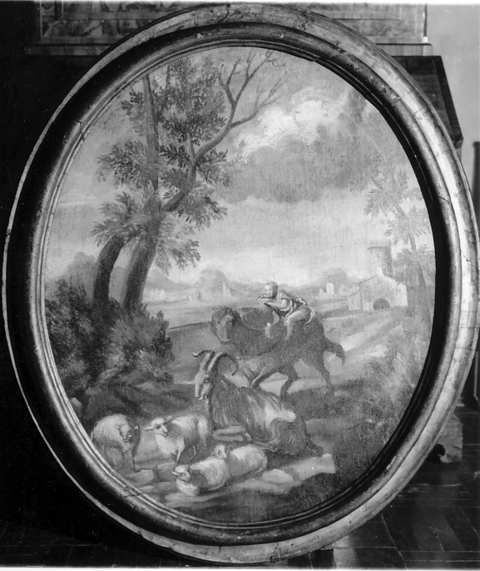 scena pastorale (dipinto, opera isolata) - ambito laziale (prima metà sec. XVIII)