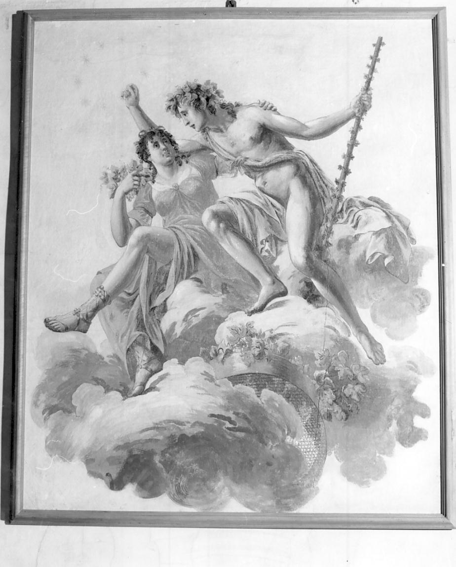 figure allegoriche (dipinto, opera isolata) - ambito mantovano (ultimo quarto sec. XVIII)