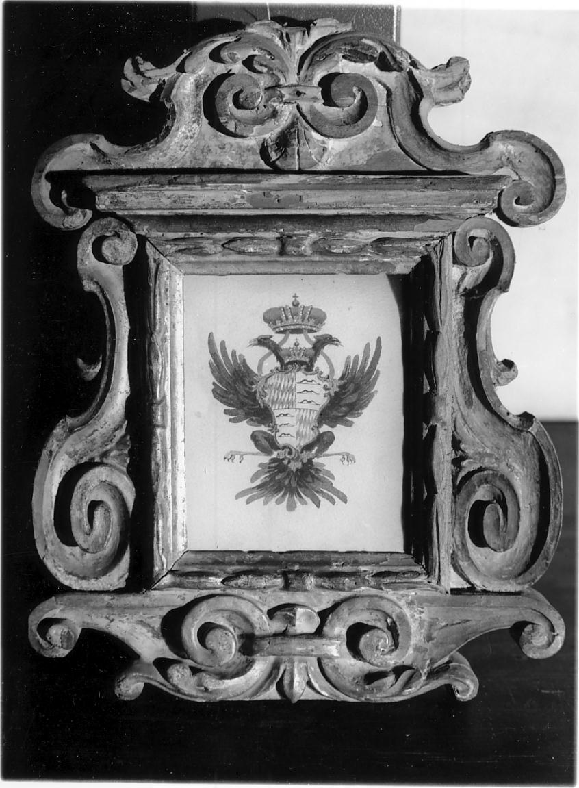 stemma (dipinto, opera isolata) di D'Arco Carlo (attribuito) (prima metà sec. XIX)