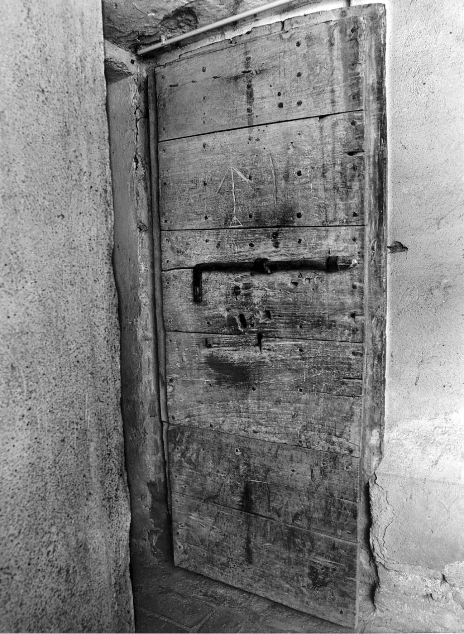 porta, opera isolata - ambito mantovano (sec. XVII)