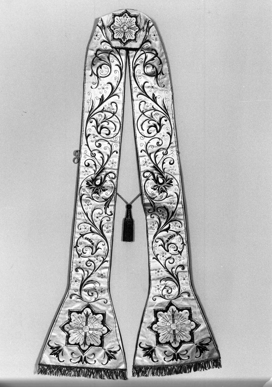 stola, opera isolata - manifattura lombarda (seconda metà sec. XX)