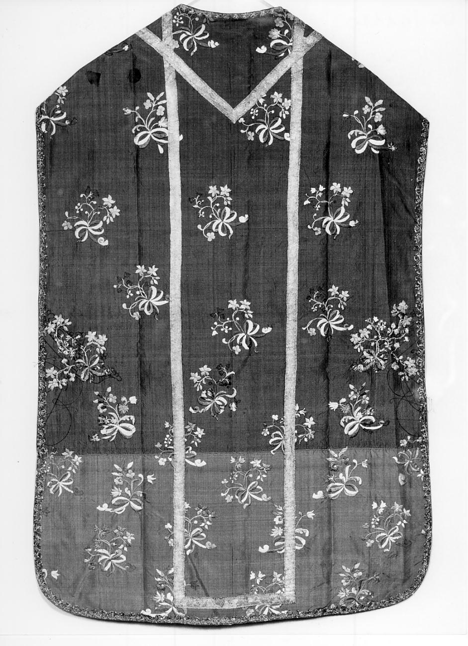 paramento liturgico, insieme - manifattura lombarda (metà sec. XIX)