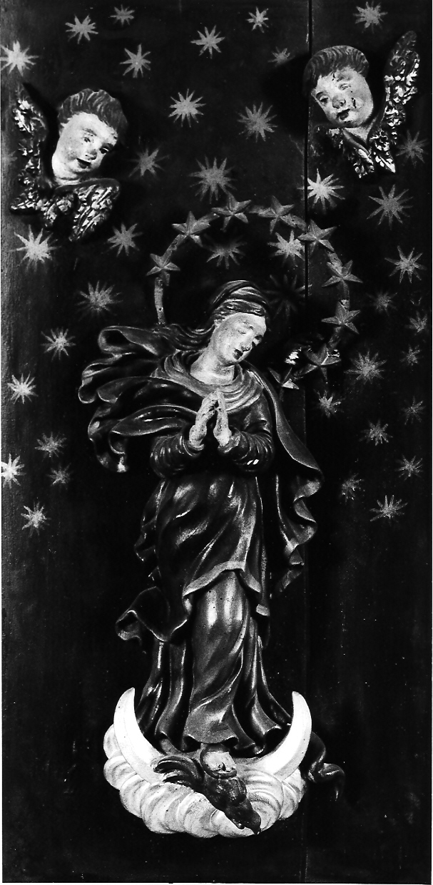 Madonna Immacolata (scultura, elemento d'insieme) - ambito mantovano (sec. XVIII)