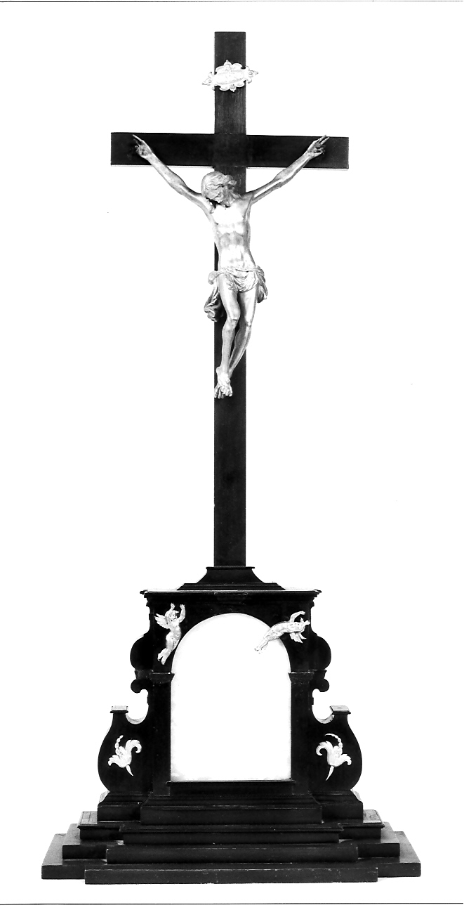 crocifisso, opera isolata - ambito mantovano (sec. XIX)