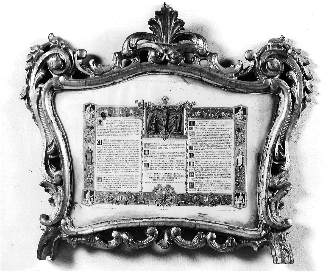 cartagloria, serie - ambito mantovano (metà sec. XVIII)