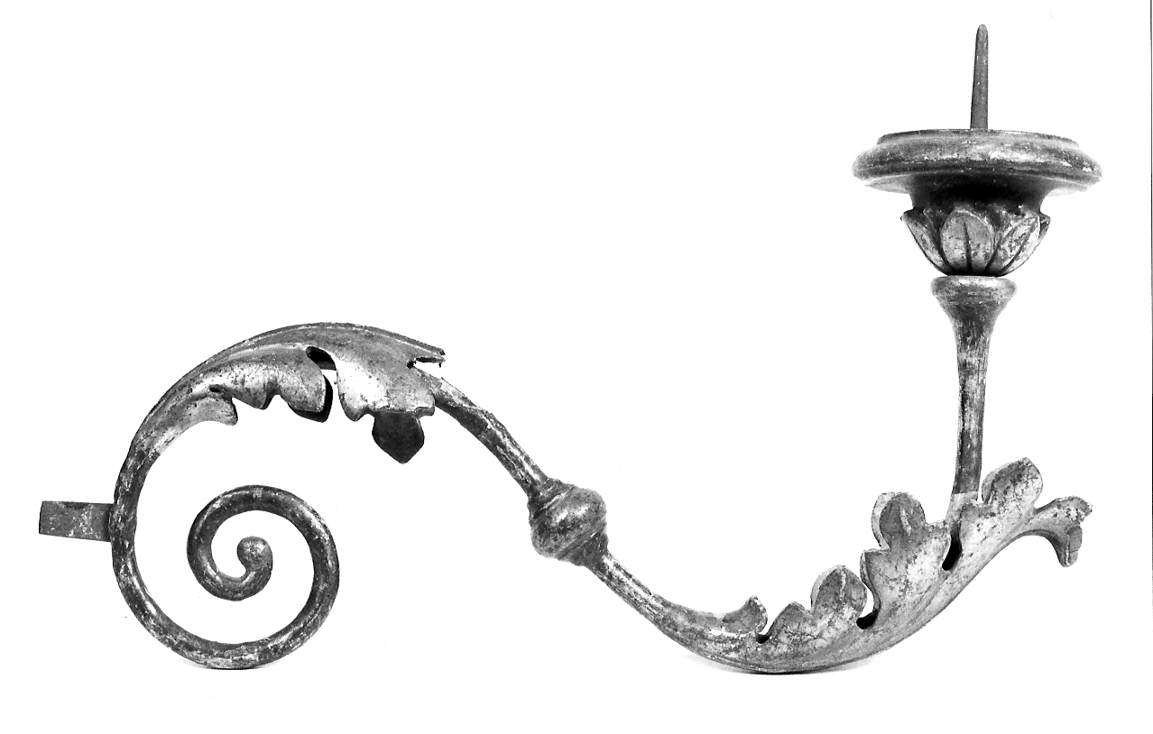 candeliere da parete, serie - ambito mantovano (fine sec. XVIII)