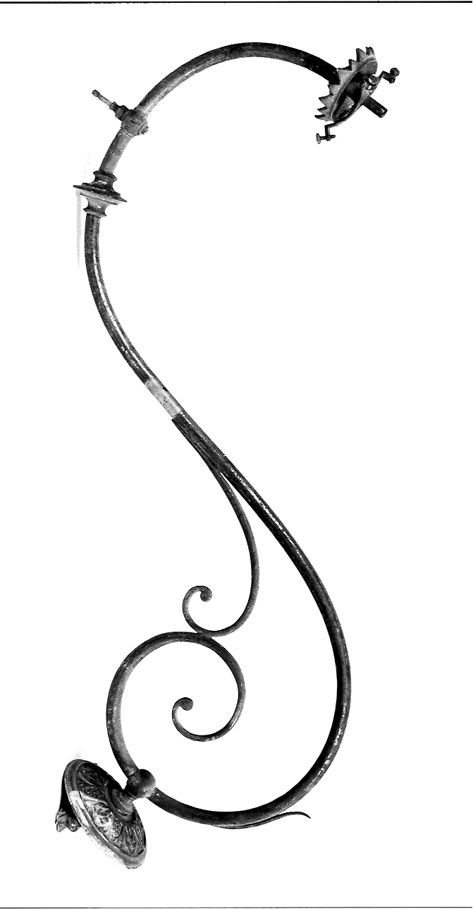 candeliere da parete, coppia - ambito mantovano (sec. XIX)