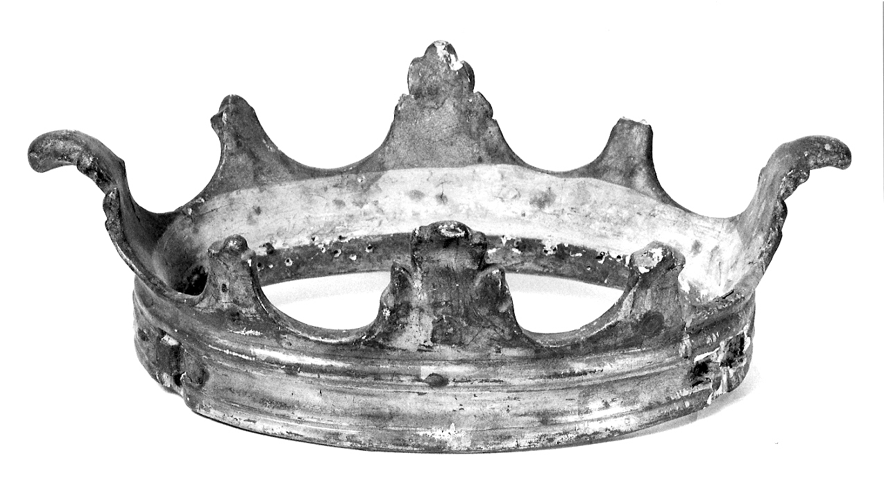 corona da statua, opera isolata - ambito mantovano (sec. XIX)
