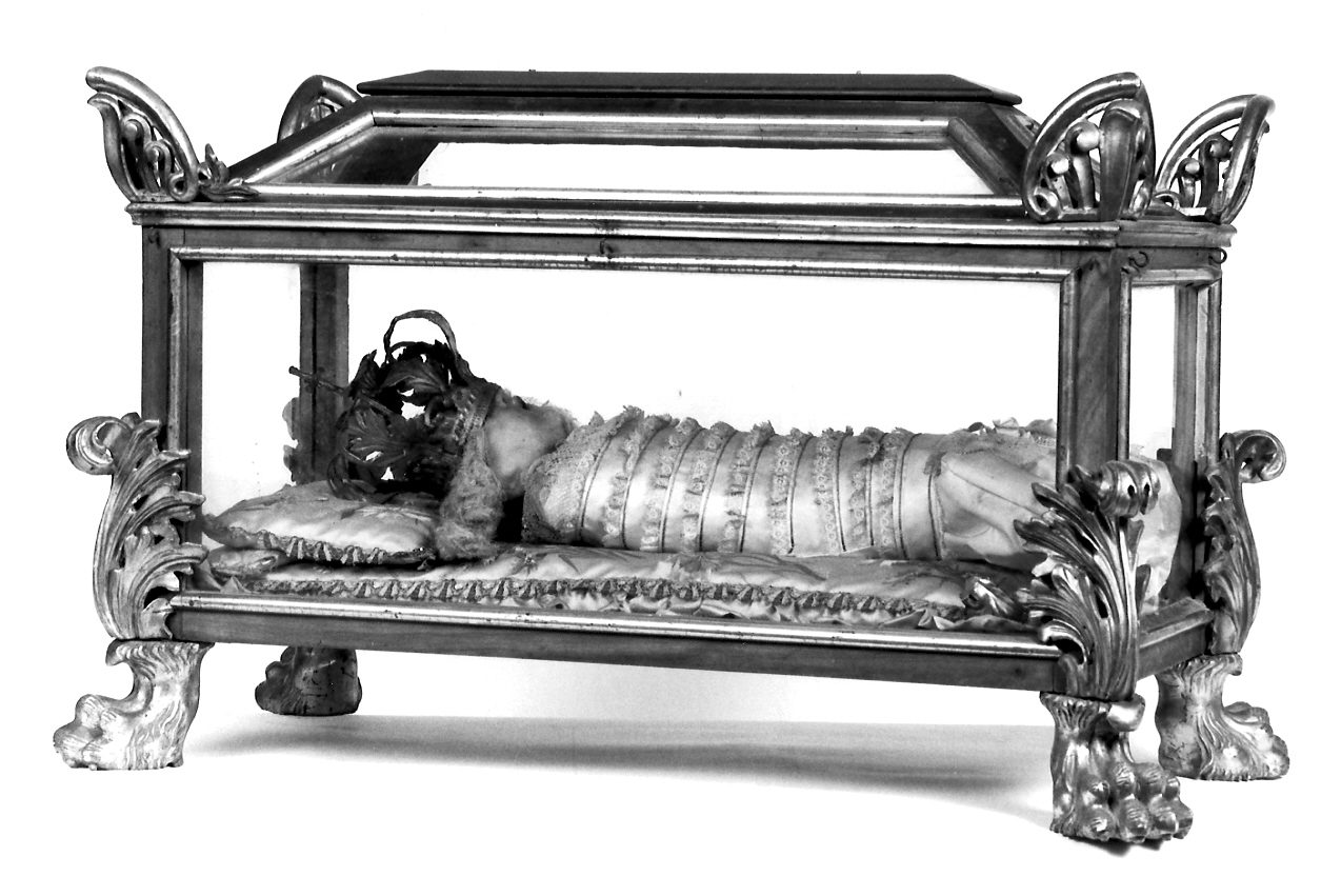 Maria Vergine bambina (statuetta devozionale, opera isolata) - ambito mantovano (sec. XIX)